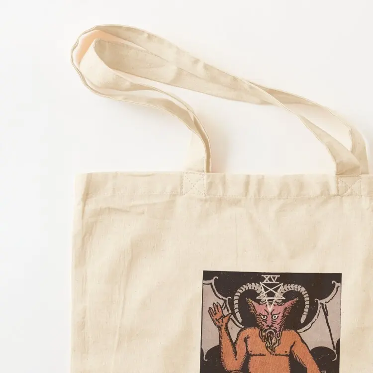 The Devil Tarot Tote Bag Women's tote Women's shopper bags aesthetic screen