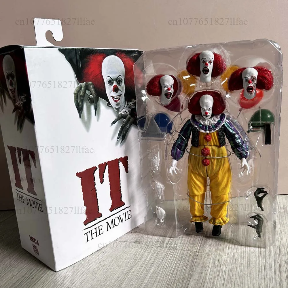 Figurka NECA Joker Stephen King Clown Pennywise Figurka Akcji Model Zabawka Horror Lalka Prezent Świąteczny Dla Przyjaciela Dekoracja Pokoju