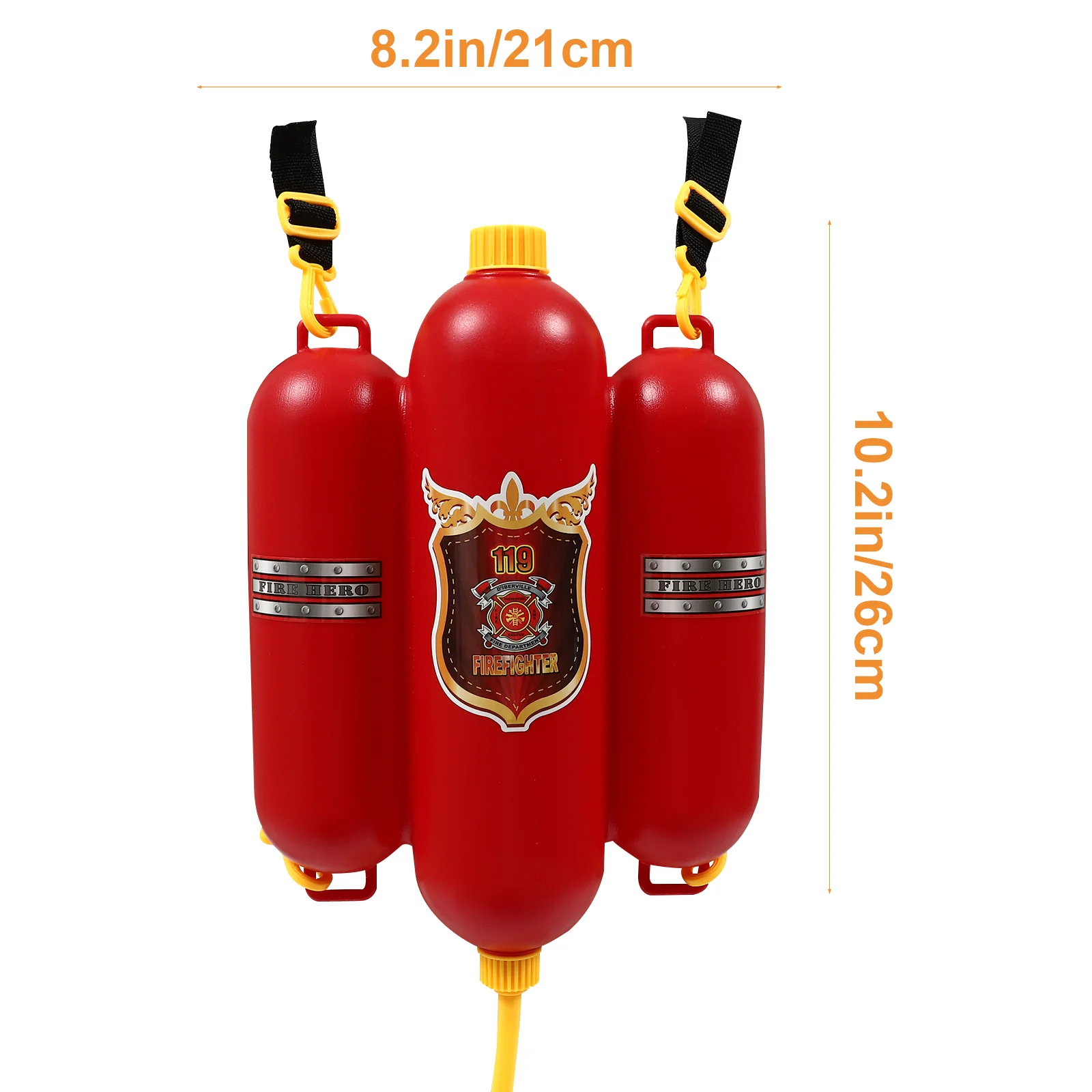 Fire Backpack Water Play Toys Spray for Kids Toddler Boys Outdoor Beach