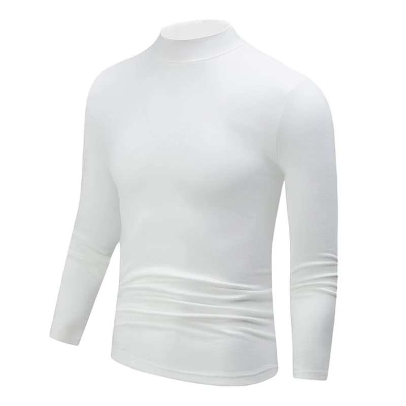 2/4 Piece Men's And Teenagers' Thermal Underwear Set Simple And Fashionable Long Sleeve Bottoming Shirt Elastic Waist Trousers P