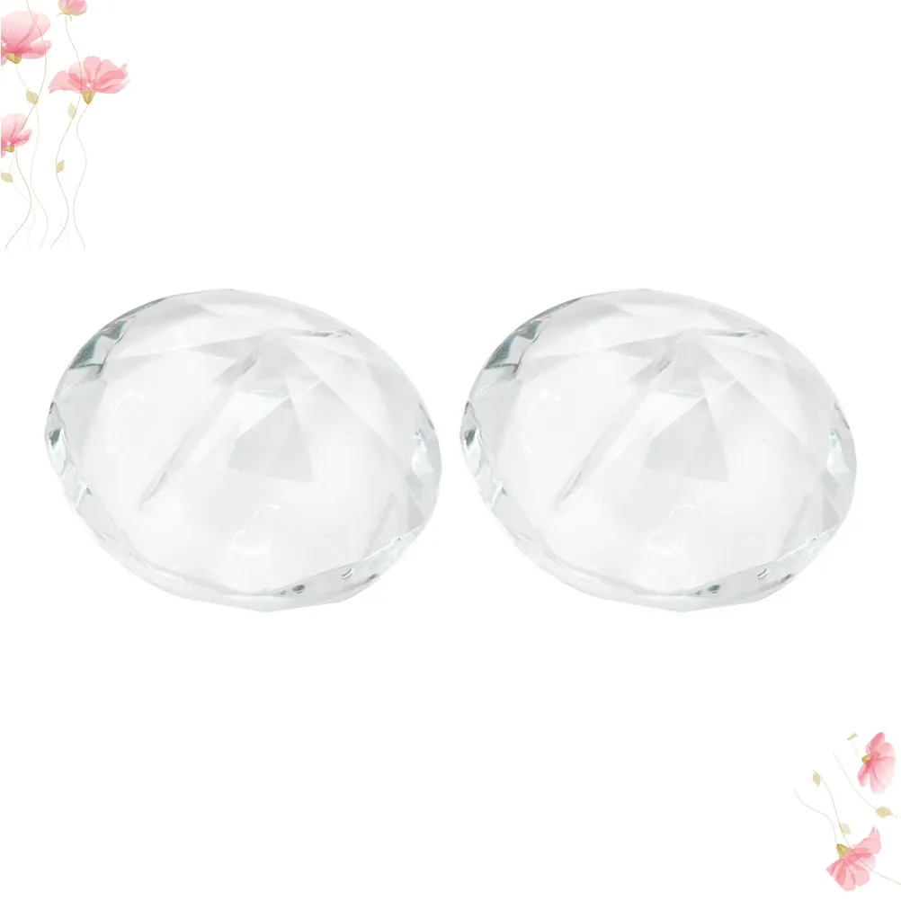 

24Pcs Clear Crystal Table Card Holders Decorative Name Clip Stand for Banquet Wedding Event Resin Note Clip Holder Photo Menu