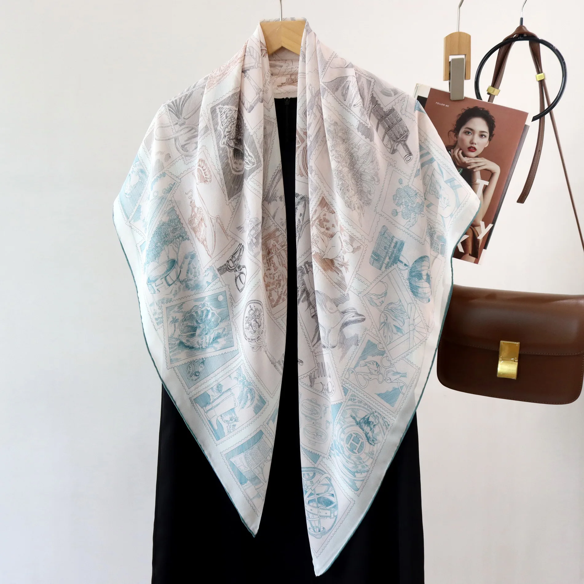 Echarpe-en-soie-fubao-elegante-epaisse-en-georgette-tendance-polyvalente-pour-femmes-110-cm-grande-echarpe-carree-en-soie-veritable-printemps-ete