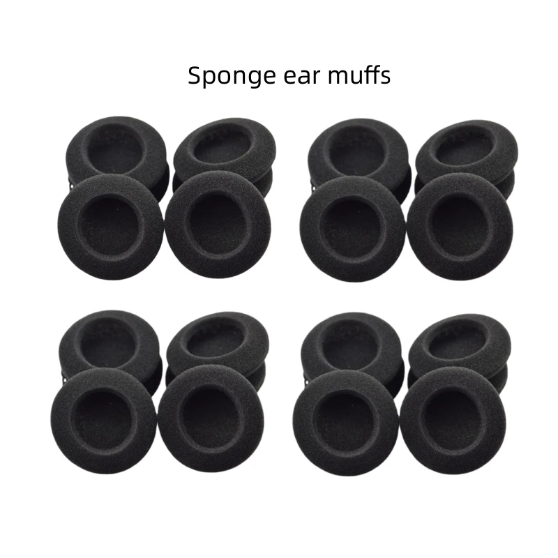 1pcs Replacement Ear Pads For Buzzer K550 Headphones Sponge Microphone Earmuffs Headset Parts Foam Cover Earbud Tip