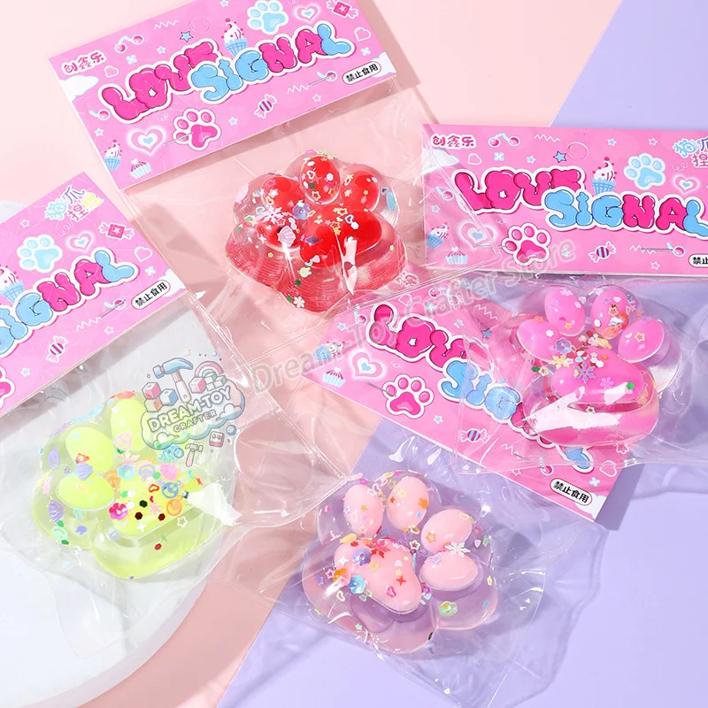 Kedi Patasi Taba 猫の足スクイーズ テーブルおもちゃ 抗ストレス フット アンチストレス スクイーズ スクイーズおもちゃ 不安軽減 ストレス軽減