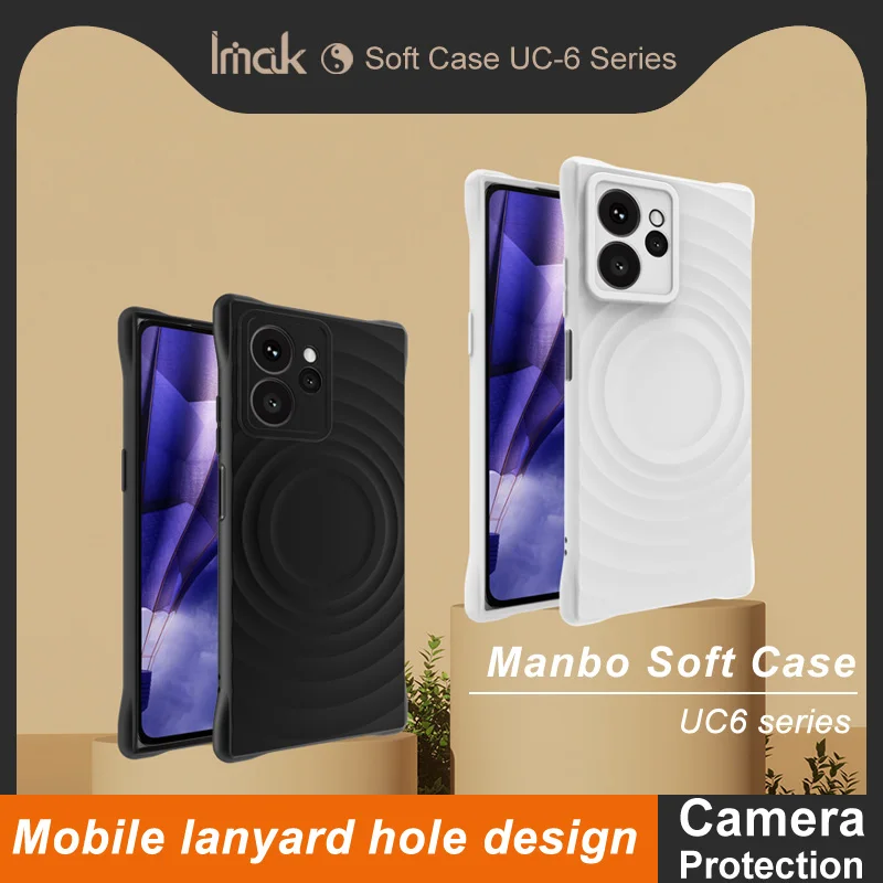 for HMD Skyline 5G Case IMAK UC-6 Series Manbo Frosting Soft Case For HMD Skyline 5G Cover