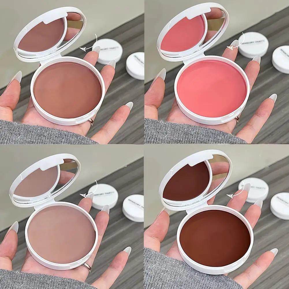 Lippen- und Wangenrouge Premium Red Color Enhancing Blush Texture New Blush Potato Pigmented Püree Soft Lipstick Makeup Blush H R5M4