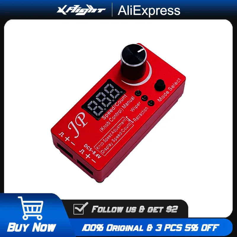 

XAERO Throttle Controller for RC Jets, Precision Brushless Motor Speed Regulator with LCD Display, 6-12S LiPo Compatible