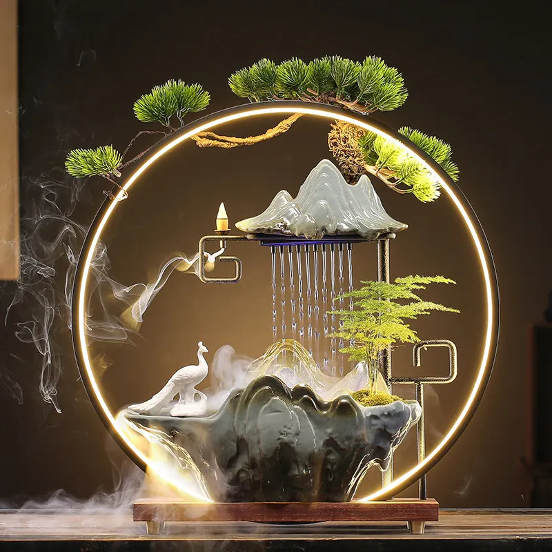 Meditation Beautiful Incense Burner Seating Room Ornaments Modern Incense Burner Buddhism Quemador Inciensos Home Fragrance
