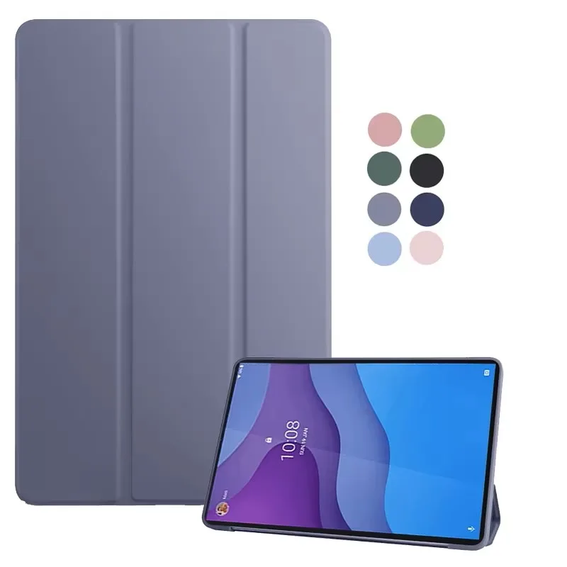 Smart Case for Lenovo Tab M10 TB-X605F X505F X505L Silicone Cover M10 FHD 10.1 TB-X605F X605C Flip Solft Wake Up Coque