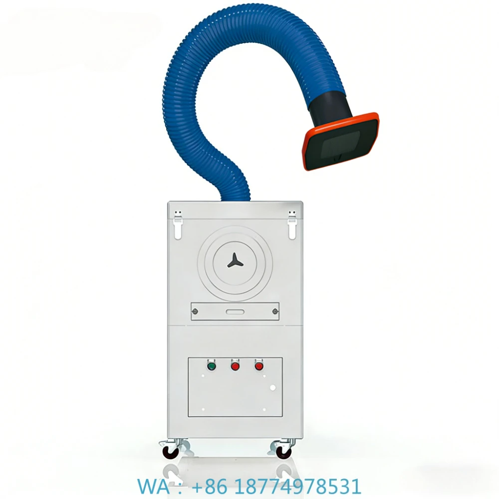 

Дымоуловитель с эффективностью 99,99% и расходом воздуха 3000 м³/ч, новый, с автоматическим импульсным удалением золы, передвижной, высокоэффективный, для сварочных работ