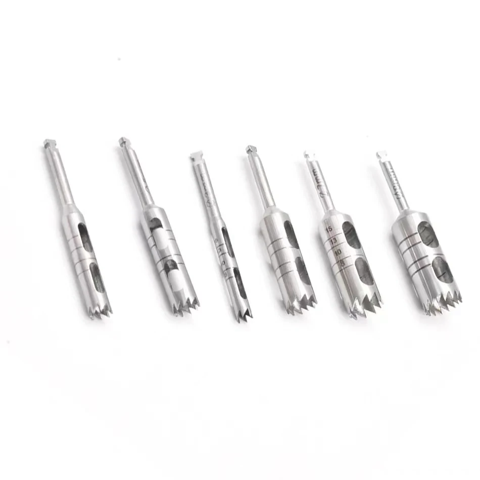 1pcs Dental Implant Drills Kit Implant Long Trephine Bur Drills Surgical Instruments Dental Tools