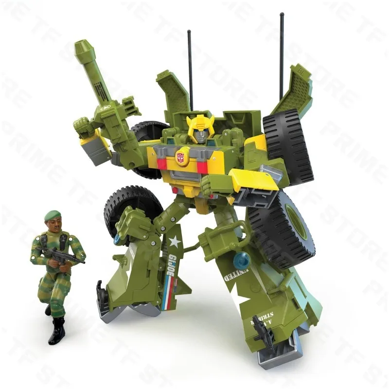 Original Hasbro Transformer Toy Generations G Series Collaborative Special Force AUTOBOT BUMBLEBEE A.W.E. STRIKER Anime Figure