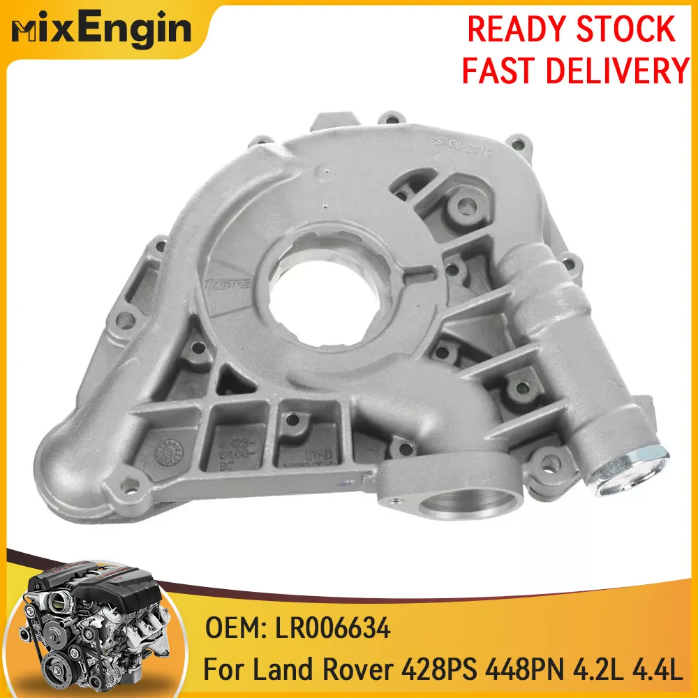 

Engine Oil Pump Fit 4.2 4.4 L For Land Rover Range Rover Sport Discovery LR3 L320 L322 Jaguar XF S-Type 428PS 448PN 4.2L 4.4L V8