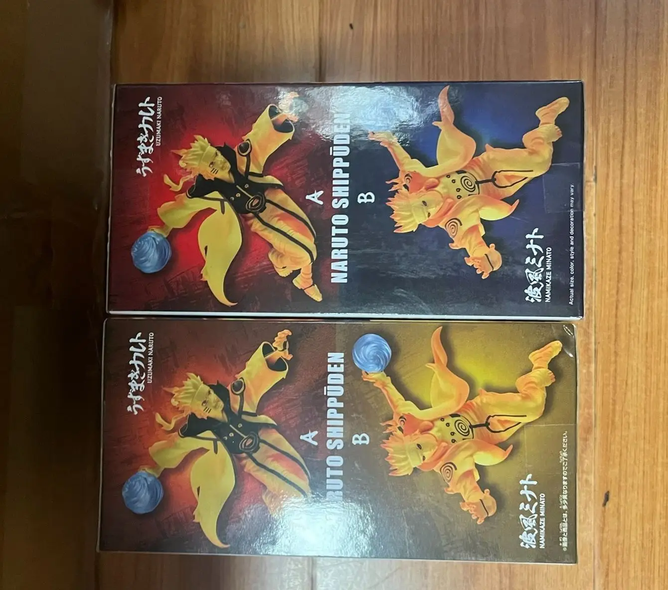 

In Stock Original Bandai Naruto Shippuden Figure Naruto Uzumaki Minato Namikaze Anime Action Figures Model Toys Ornament Gifts