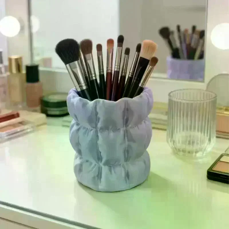 /ACR/Brush Storage Tube, Elegant Facial Makeup Tool Storage Rack, Home Storage Rack Makeup Brush Bucket Makeup