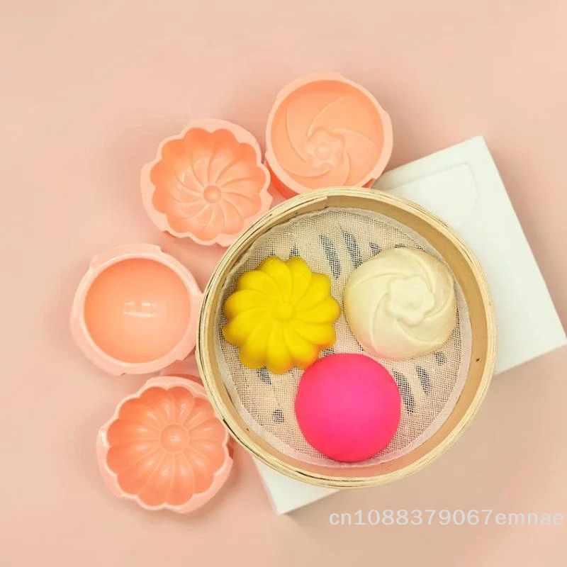 ZYAS Molde para Baozi Chino, Molde para Panecillos al Vapor, Herramienta para Hacer Dumplings y Pasteles de Luna [ZYS]