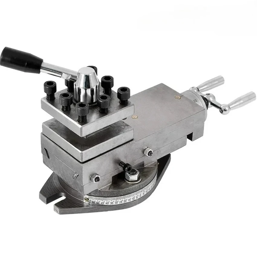 1pc 어셈블리 퀵 체인지 선반 도구 홀더 80mm 스트로크 AT300 도구 홀더 미니 선반 액세서리 금속 선반 홀더