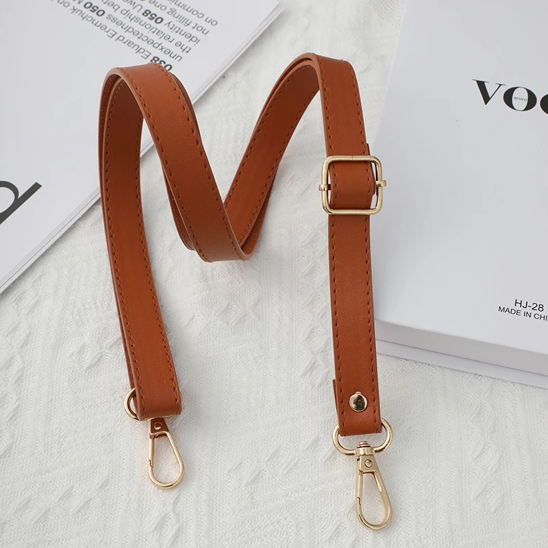 New 130cm Long PU Leather Shoulder Bag Strap bag Handles DIY Replacement Purse Handle for Handbag Belts Strap Bag Accessories