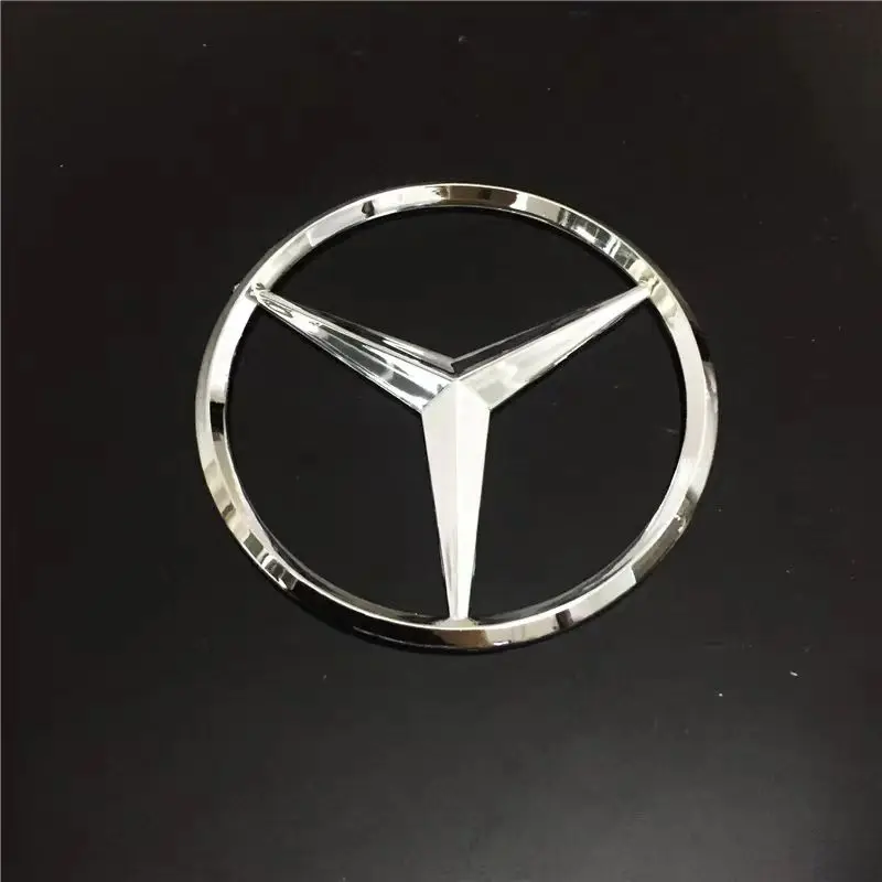 9cm ABS Car Rear Decal Trunk Emblem Sticker For Mercedes Benz S320 W164 W203 W204 W168 C180 E320 A200 CLA CLK CLS ML