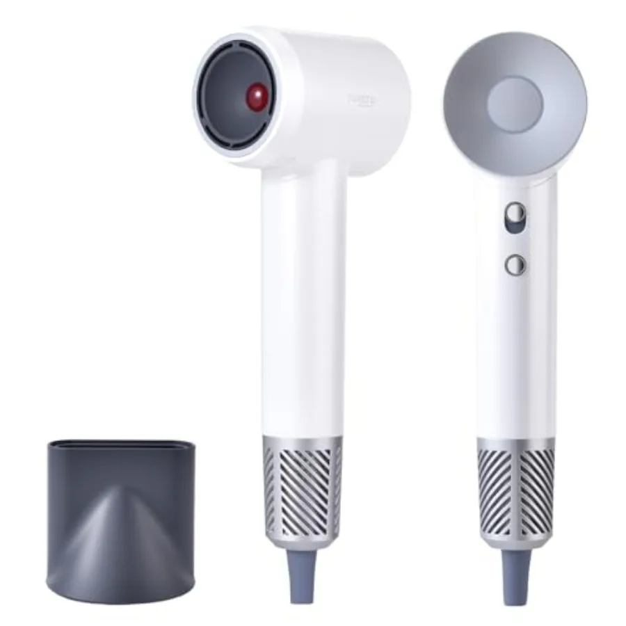 

Hair Dryer: High Speed for Fast Drying, Quiet and Low Noise Blow Dryer, Ionic Hair Dryer with Magnetic Concentrator Make Hair S