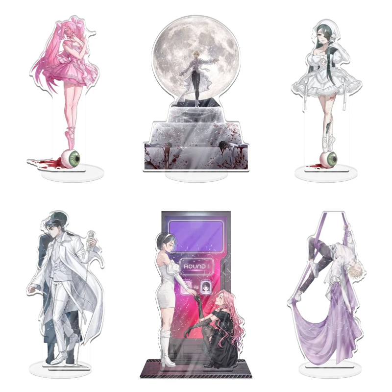 Alien Stage Concert Ivan Luka Acrylic Standee Zombie Stage Mizi Sua Anime Character Desktop Decor Fans Collectible Gift Keychain