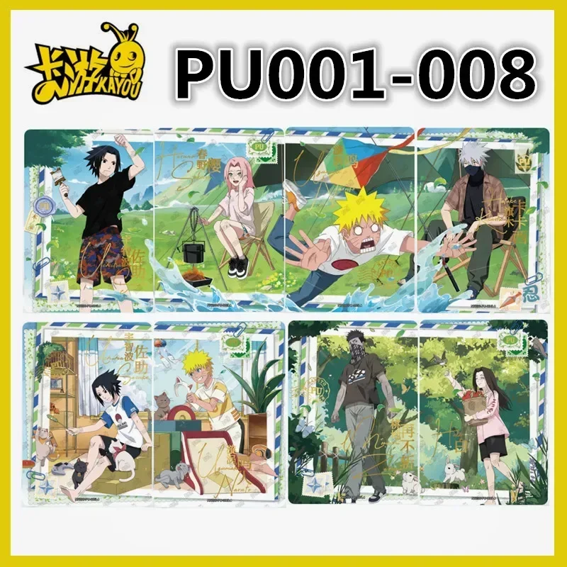 Latest Naruto KA YOU Passion Resurrected Uchiha Sasuke NR-RD-006 SE SP BP PU MR UR PR Rare Card Children\'s Toy Birthday Gift