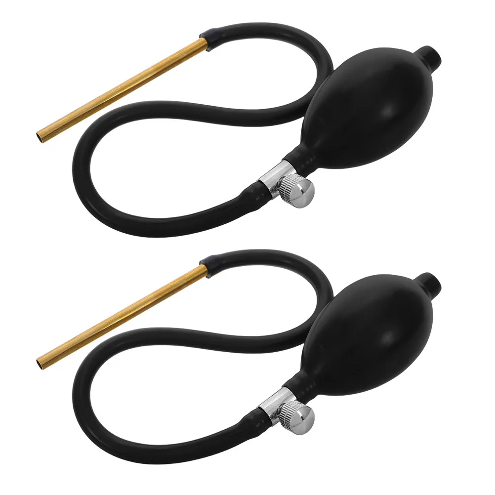 2Pcs Sugar Blower Pump Manual Candy Art Blowing Kit for Desserts Cake Decoration Sugar Sculpture Crafting Tools - view 6