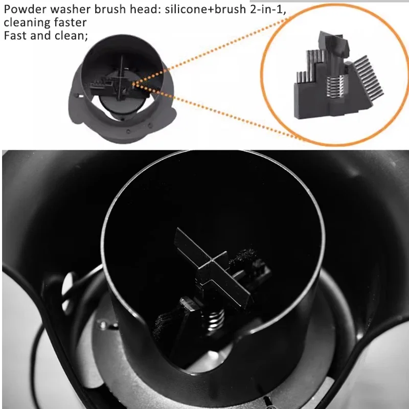 منظف فلتر القهوة الأوتوماتيكي 58 مم، منظف فلتر القهوة الكهربائي، منظف ماكينة القهوة، معدات المقهى التجارية