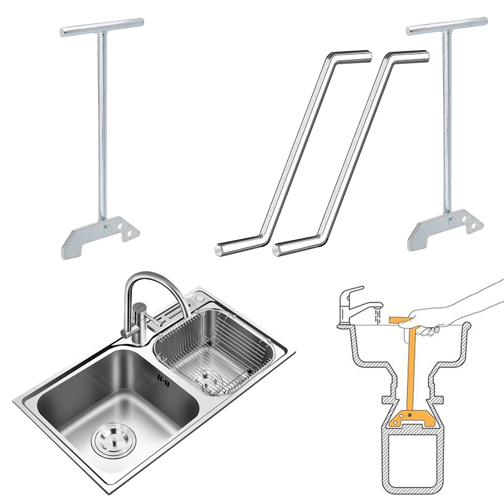 Garbage Disposal Unjamming Wrench Removes Clogging Above The Sink Plumber Sink Loosen Disposer for Waste King Moen InSinkErator