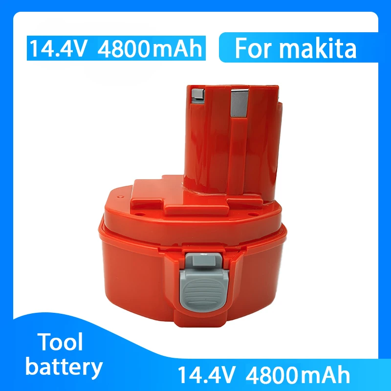 

14.4V 4800mAh Replacement Ni-MH Battery For Makita PA14,1422,1420,1433, 1434, 1435, 6281D,6280D 6237D 6337D 8281D 6228D