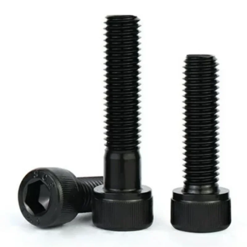 5-50Pcs/lot M1.6 M2 M2.5 M3 M4 M5 M6 M8 A2-70 12.9 steel Hexagon Hex Socket Head Cap Allen Bolt Screw