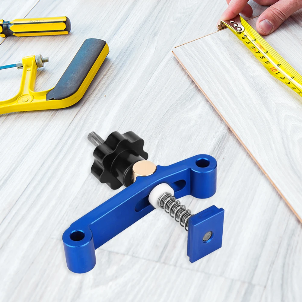 

T-Track Hold Down Clamp T Track Clamps Aluminum Alloy T Slot Clamp Heavy Duty Quick Acting Hold Down Clamp Woodworking Tool