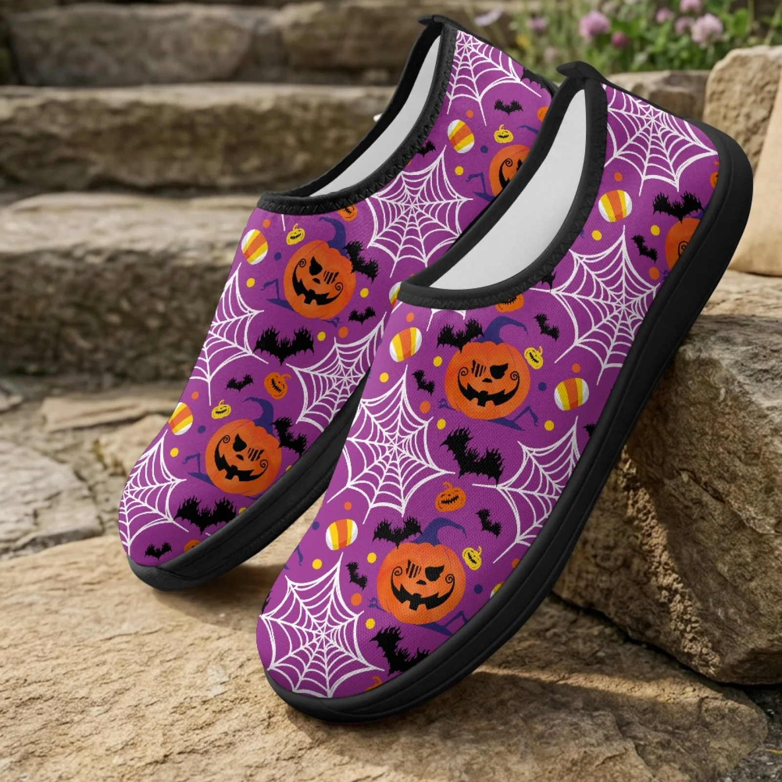 PENSTROLL Pumpkin Web New Arrival Walking Shoes for Men Casual Shoes for Wide Feet Humen Ultra Light Walking Sneakers