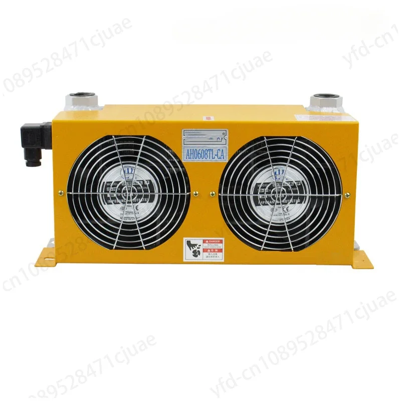 AH0608TL-CA Hydraulic Air Cooler Air Cooled Oil Radiator AF Series Plate-Fin Hydraulic Aluminum Oil Coolers 60L/MIN