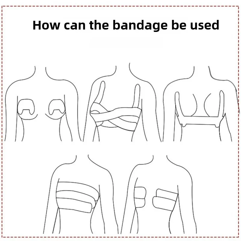 1 ロール通気性フェイシャル V ラインネックアイリフティングテープサポート弾性包帯顔のしわを軽減フェイシャルスキンケアツール