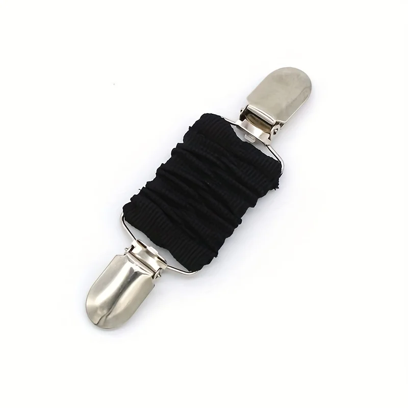 Elastic Clothes Clip Brooch Pins Sweater Shawl Cape Pins For Women Girls Clothing