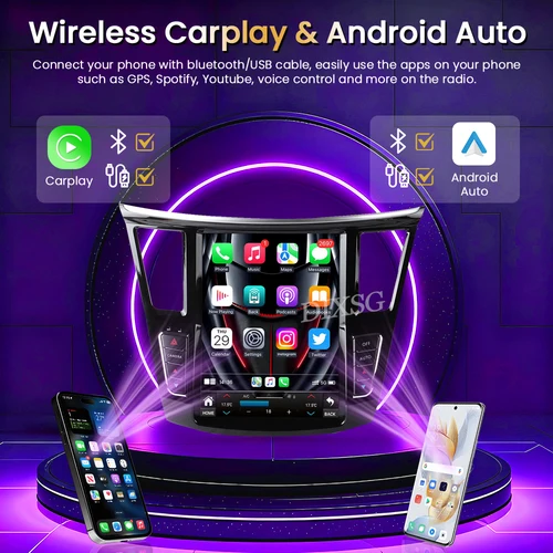 Imagen 2 del producto 12,1 ""Android15 para Infiniti QX60 JX35 2013-2020 Radio de coche pantalla táctil Multimedia automotriz inalámbrico Carplay BT GPS 4G WIFI DS