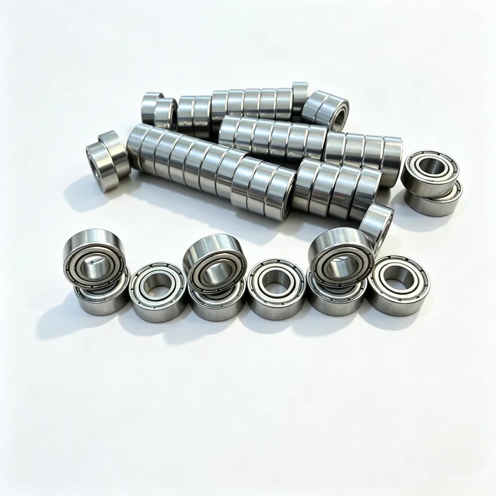 50Pcs MR115ZZ MR115-2RS 5x11x4 mm Deep Groove Ball Bearing Miniature Bearing Advanced High Quality MR115Z MR115