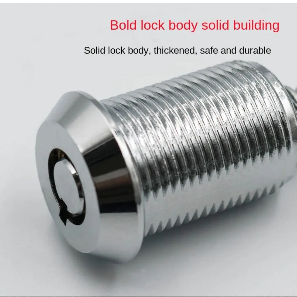 Kunci Kotak Penyimpanan Aman dengan 2 Kunci File Kabinet Logam Kotak Distribusi Daya Kotak Alat Kunci Lidah Mekanis Laci File Meja