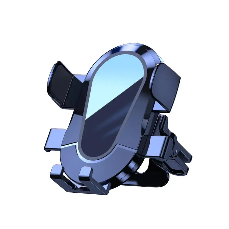 Upgraded Gravity Car Phone Holder Air Vent Mount, One-Hand Auto Clamping Stand for 4-6.7" Phones, Stable Shockproof 360°Rotation