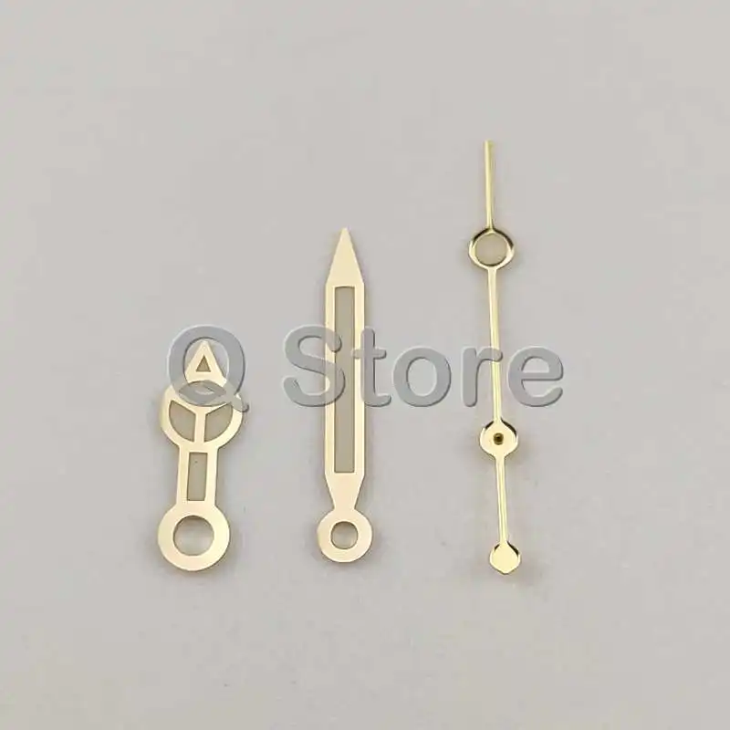 Kit d'aiguilles de montre en argent/or/or rose, pièces de style SUB, bleu pour ata yota 8gem/8205 calibre DG2813