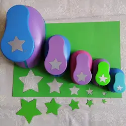 8-75mm Heart/Star Shaped Hole Puncher DIY Scrapbook Paper Cutter Embossing Device Punches Manual Paper Cutting Machine