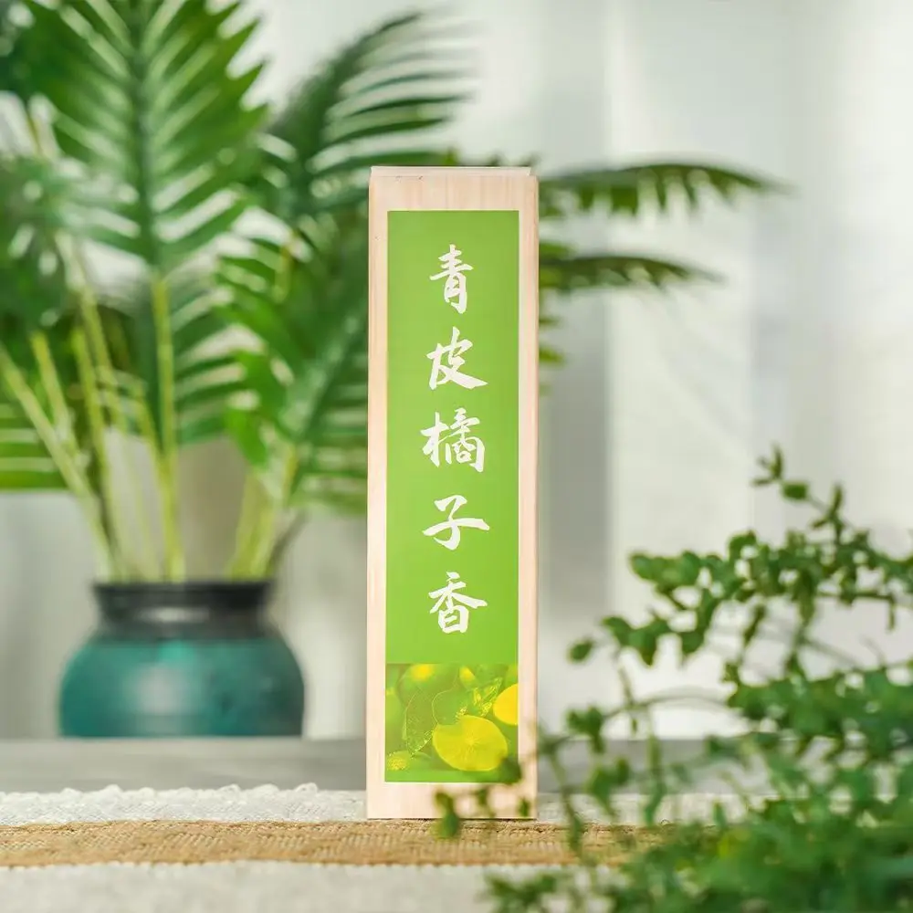 Approximately 200 Pieces of Green Peel Orange Scented Incense Sticks, Made from Natural Green Peel Orange Powder, with a Long-Lasting Fragrance, Fresh Scent, And具有 Refreshing and Invigorating Effects, Deodorizing and Odor-Eliminating Properties, Purifying the Air, Soothing and Calming the Mind, Suitable for Indoor and Outdoor Use, Living Room, Bedroom, Study, Office, Zen Tea Room, Bathroom, Courtyard, and Outdoor Picnics