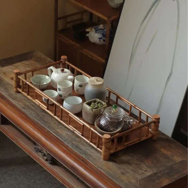 for Oversized Tea Set Storage Tray Kung Fu Tea Accessories Plum Deer Storage Rack Cup Tea