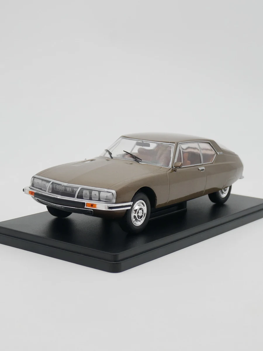 سيارة لعبة معدنية طراز IXO 1:24 Hachette Citroen SM 1970