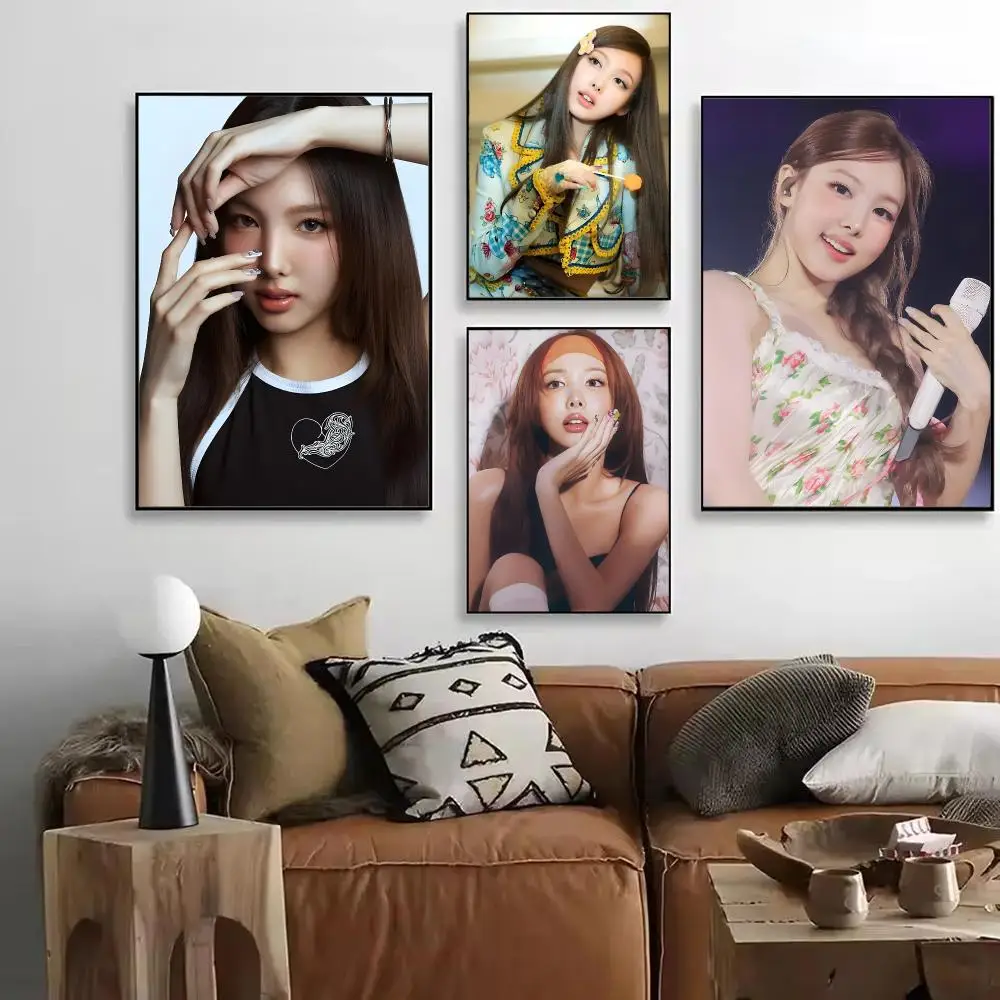 Korean Female Singer N-Nayeon Poster Art HD Art Sticky Wall Waterproof Home Living Room Bar Decoration