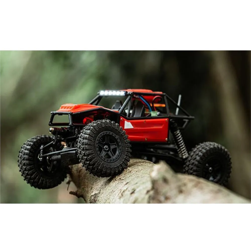 1/18 RC تسلق سيارة 4WD التحكم عن بعد على الطرق الوعرة مركبة RTR روك الزاحف C8808 370 نحى المحرك 20A أضواء ESC