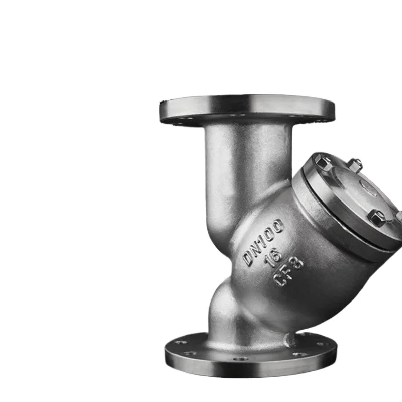 For Cast Steel Steam Pipeline Welded Filter Valve GL41W-100C Stainless Steel Y Type