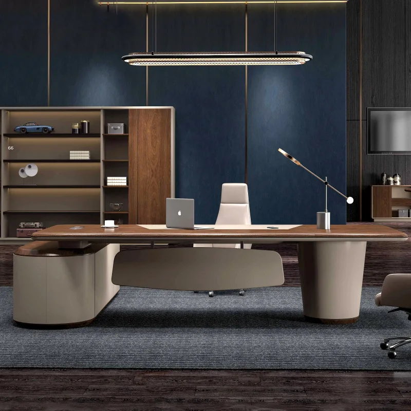 

New office commercial office president desk simple modern desk