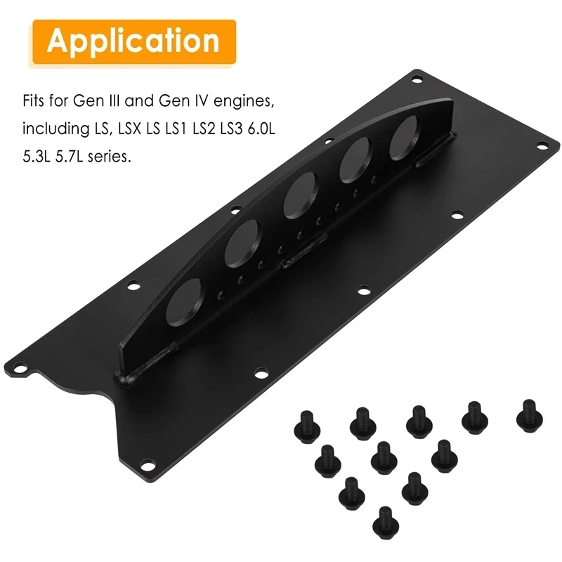 

TM Heavy Duty Engine Hoist Lift Plate for LSX LS LS1 LS2 LS3 LQ4 Engine 6.0 6.2 5.3 4.8 Gen III Gen IV Engines